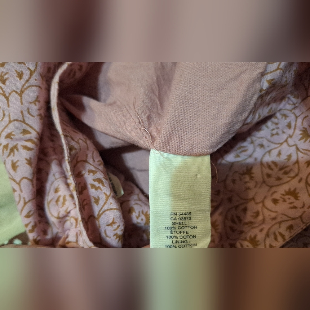 Y2K American Eagle Patchwork Boho Cotton Skirt Si… - image 7